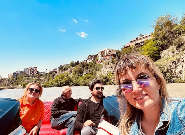 Picture 2 for Activity Tbilisi Boat Tour: Private Exciting Boat Trip in Old City
