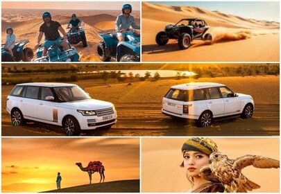Doha: quad bike/Desert Safari with Activities and Inland Sea Stop