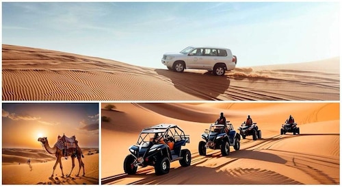 Doha: Desert Safari with Activities and Inland Sea Stop