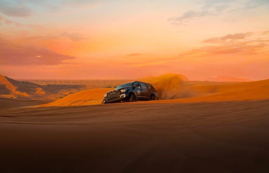 Picture 16 for Activity Inland Sea Tour, Desert Safari, Camel Ride, SandBoarding