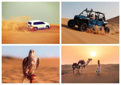 Doha: quad bike/Desert Safari with Activities and Inland Sea Stop