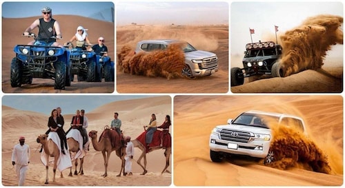 Doha: ATV/Desert Safari with Activities and Inland Sea Stop