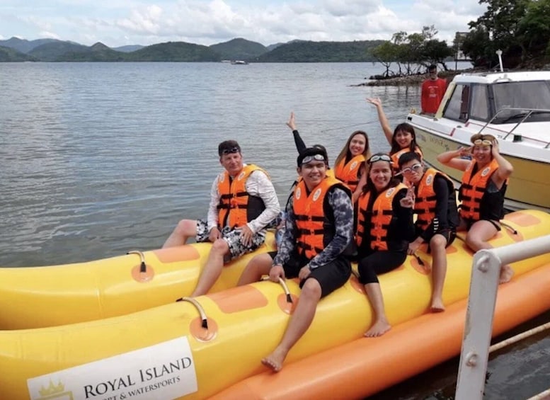 Picture 2 for Activity Banana Boat Ride & Clear Kayak Experience in Coron Palawan