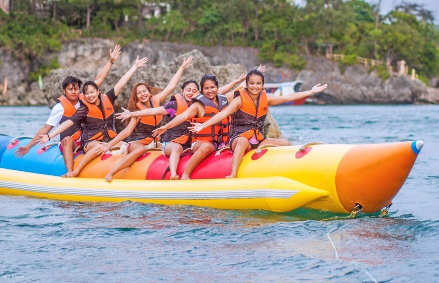 Picture 4 for Activity Banana Boat Ride & Clear Kayak Experience in Coron Palawan