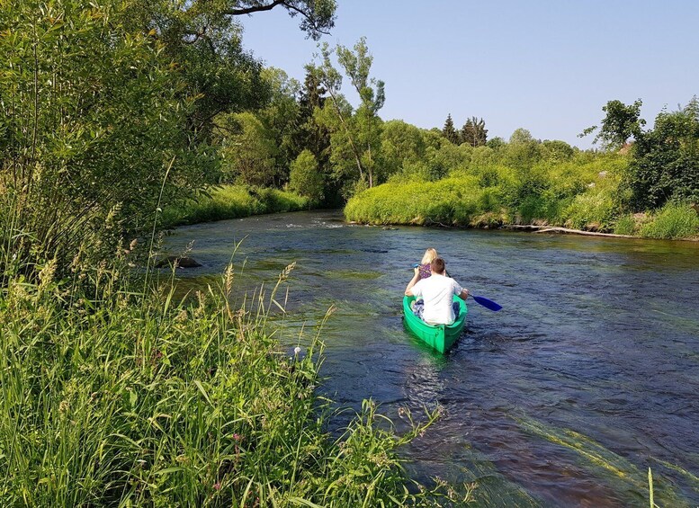 From Viechtach: Regen River Canoe Tour to Höllensteinsee