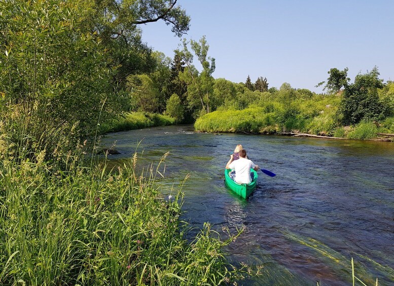 From Viechtach: Regen River Canoe Tour to Höllensteinsee