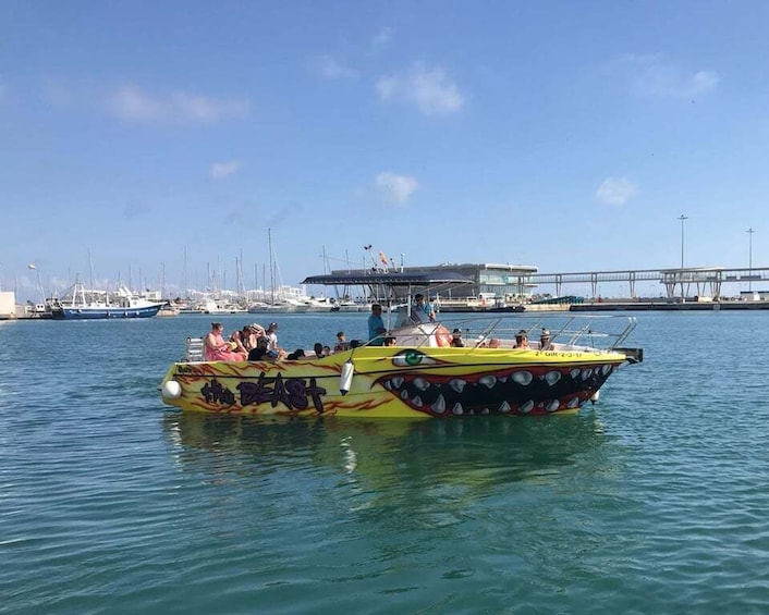 Picture 2 for Activity From Denia: Boat Trip to Tallada Cave with Optional Swim