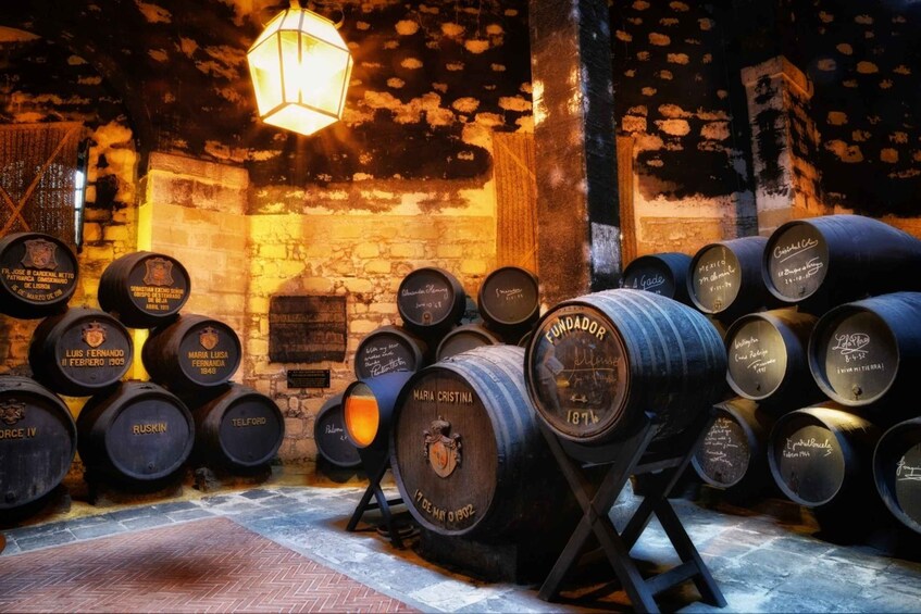 Jerez: Bodegas Fundador Guided Tour with Tasting Session