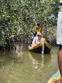 Cartagena Native Fishing Through The Mangroves