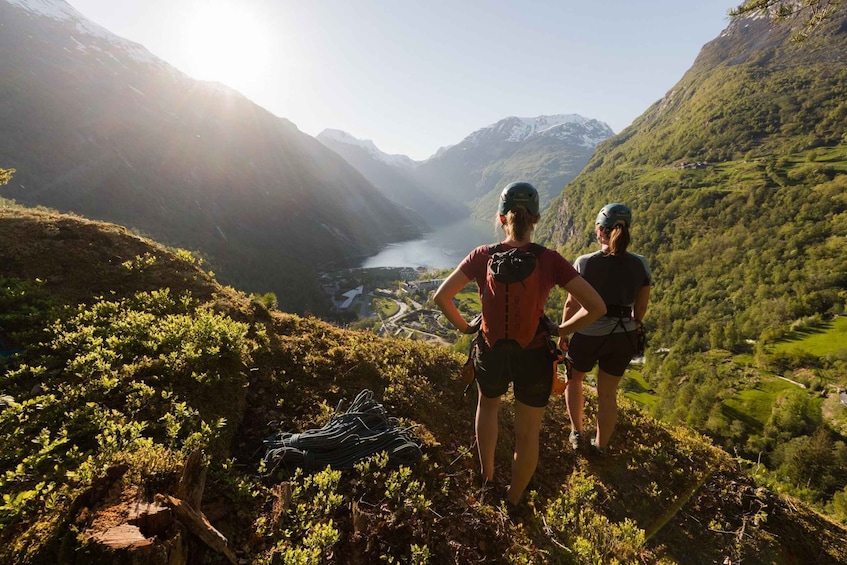 Picture 4 for Activity Geiranger: Rappelling tour with epic view