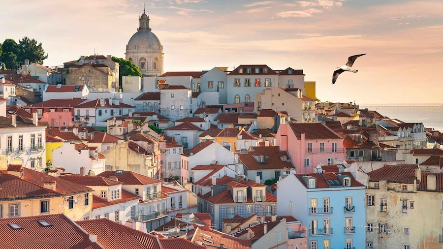 Picture 2 for Activity Lisbon: Historical Old Town Tour by Tuk Tuk.