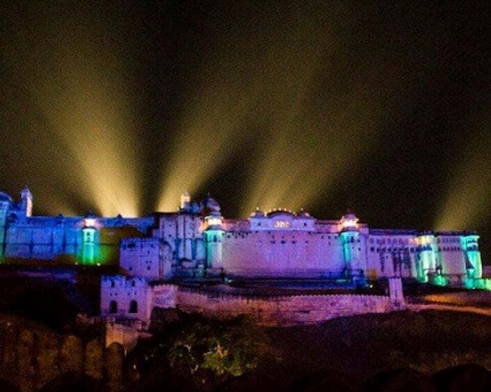 Picture 4 for Activity Jaipur: Light & Sound Show with Dinner at Amber Fort