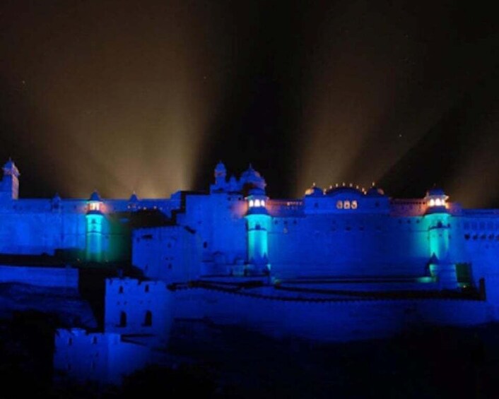 Picture 2 for Activity Jaipur: Light & Sound Show with Dinner at Amber Fort