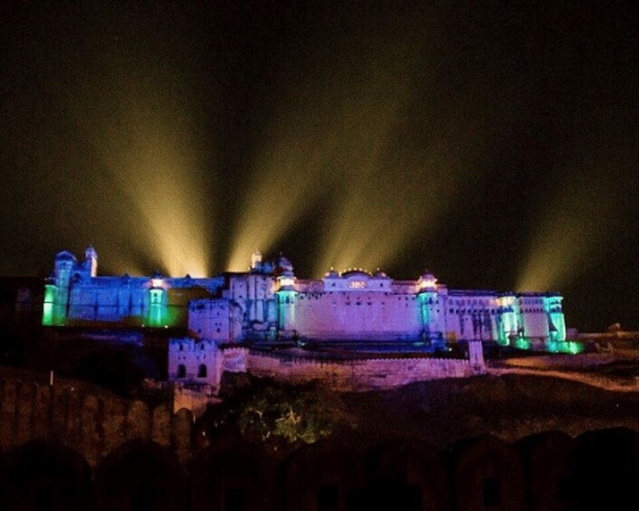 Picture 4 for Activity Jaipur: Light & Sound Show with Dinner at Amber Fort