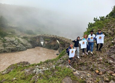 Addis Ababa: Debre Libanos monastery,Blue Nile Gorge, Nature