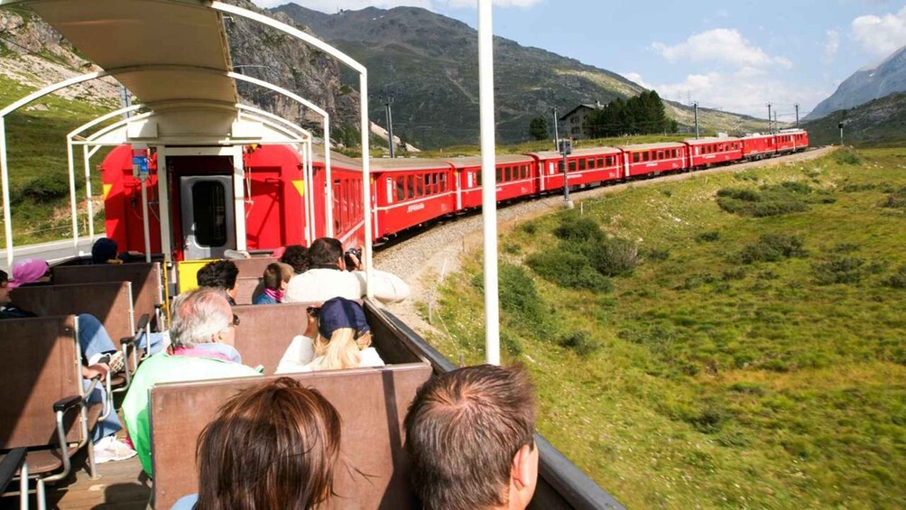 Picture 1 for Activity From Lake Como: Bernina Red Train Tour to St. Moritz