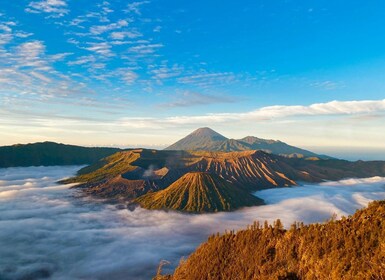 從日惹出發：遊覽 前往布羅莫火山和伊真火山口 3 日遊