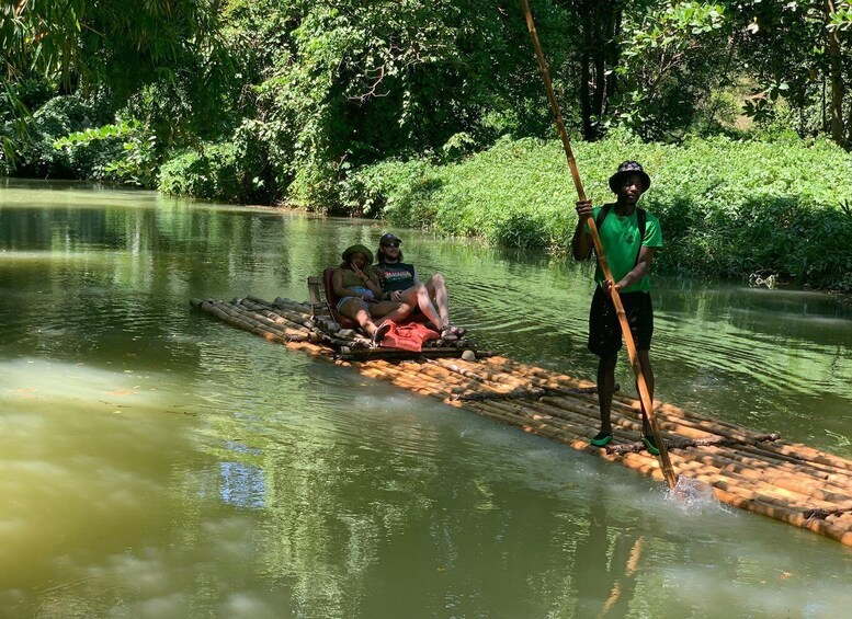 Picture 2 for Activity Bamboo rafting with limestone massage and shopping