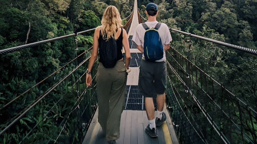 White Crater, Scenic Tea Fields & Suspension Bridge Tour