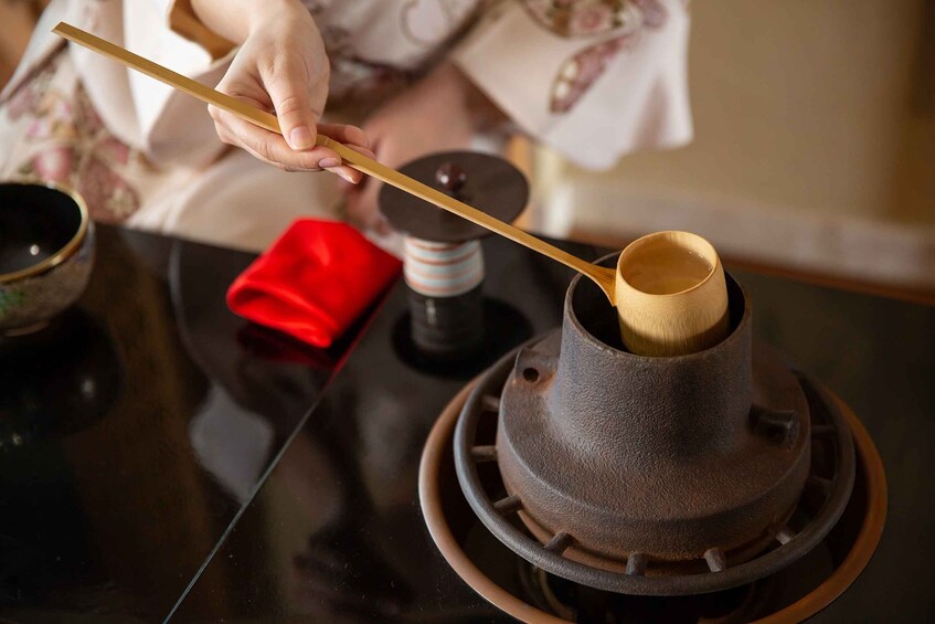 Picture 6 for Activity Tea Ceremony experience with simple kimono in Okinawa