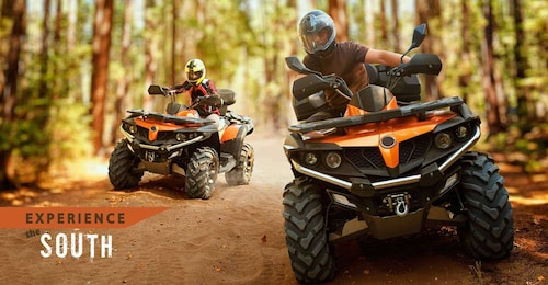 South Rhodes: quad bike Quad Guided Tour with Hotel Transfers