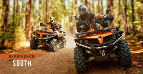 South Rhodes: ATV Quad Guided Tour with Hotel Transfers