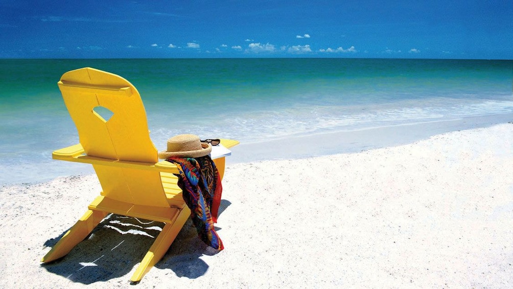 Chair on the beach in Orlando