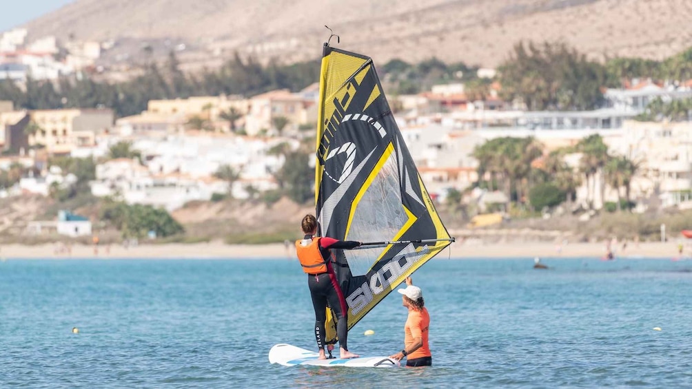 Fuerteventura: Windsurfing Taster in Costa Calma Bay!