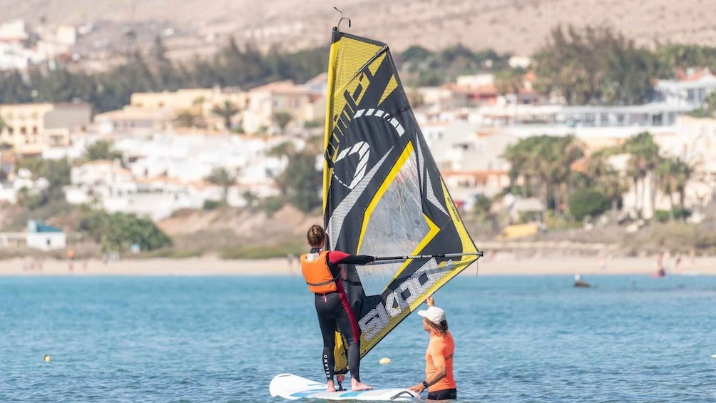 Fuerteventura: Windsurfing Taster in Costa Calma Bay!
