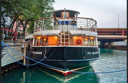 Río Chicago: tour guiado de 1.5 horas por la arquitectura en barco fluvial