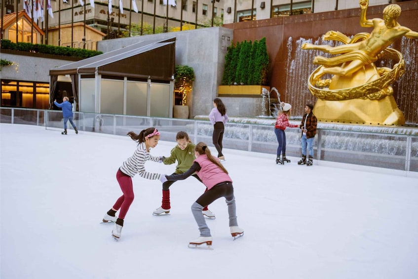 Picture 2 for Activity NYC: Ice Skating at Rockefeller Center with Skate Rental