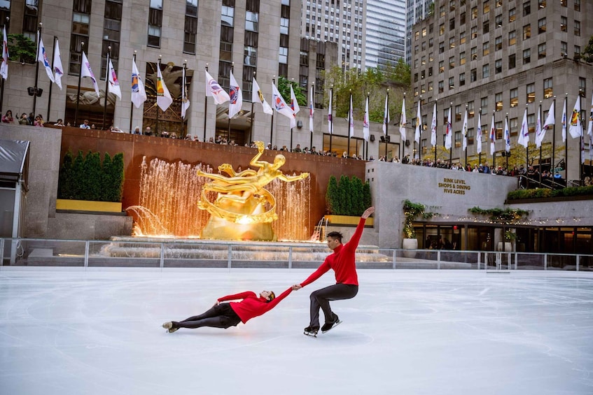 Picture 7 for Activity NYC: Ice Skating at Rockefeller Center with Skate Rental