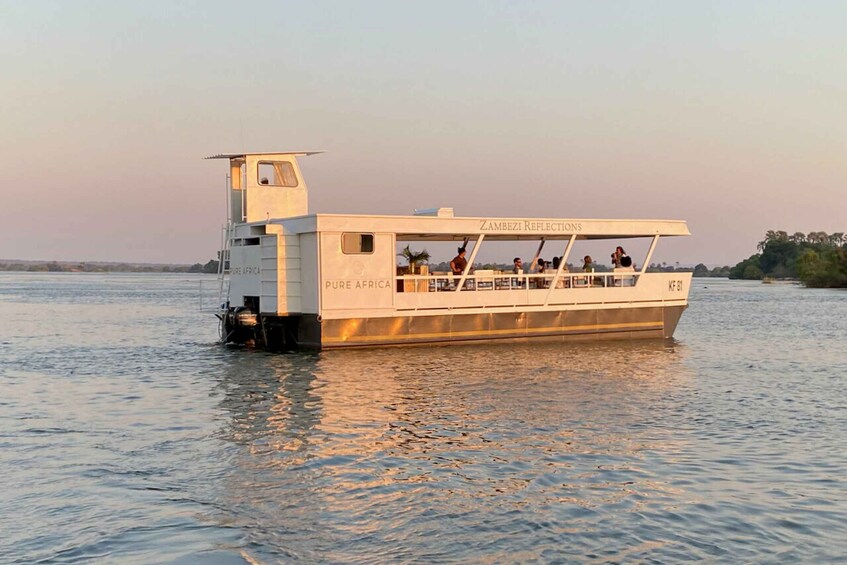 Picture 1 for Activity Victoria Falls: Zambezi Sunset Boat Cruise