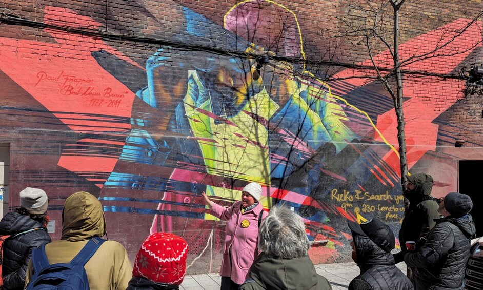 Picture 2 for Activity Montreal: Guided Walking Tour of Montreal's Murals