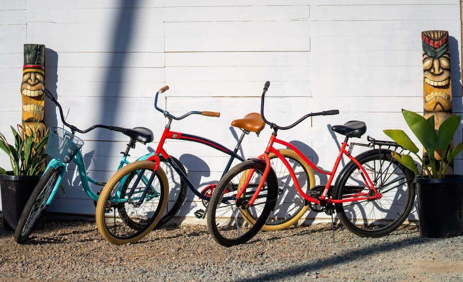 Solana Beach: Beach Cruiser Full-Day Bike Rental