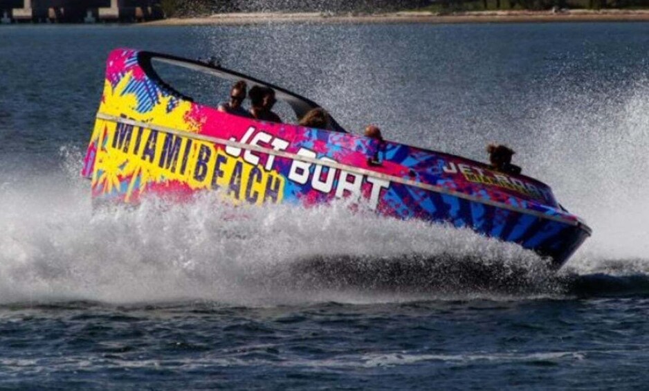 Picture 4 for Activity SpeedBoat Ride 360 Thrilling Experience Jet Boat Miami Beach