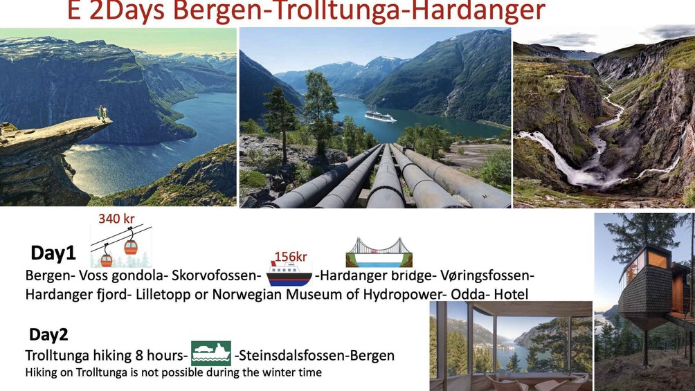 Picture 5 for Activity 2days tour to hardanger and flåm or sognfjord glacier flexib