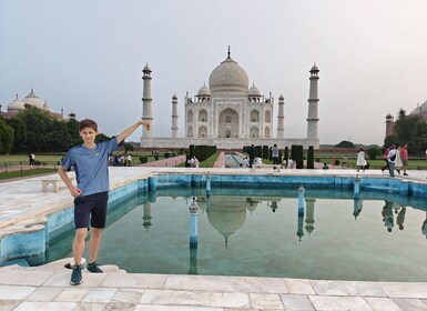 Excursión privada al amanecer al Taj Mahal desde Delhi todo incluido
