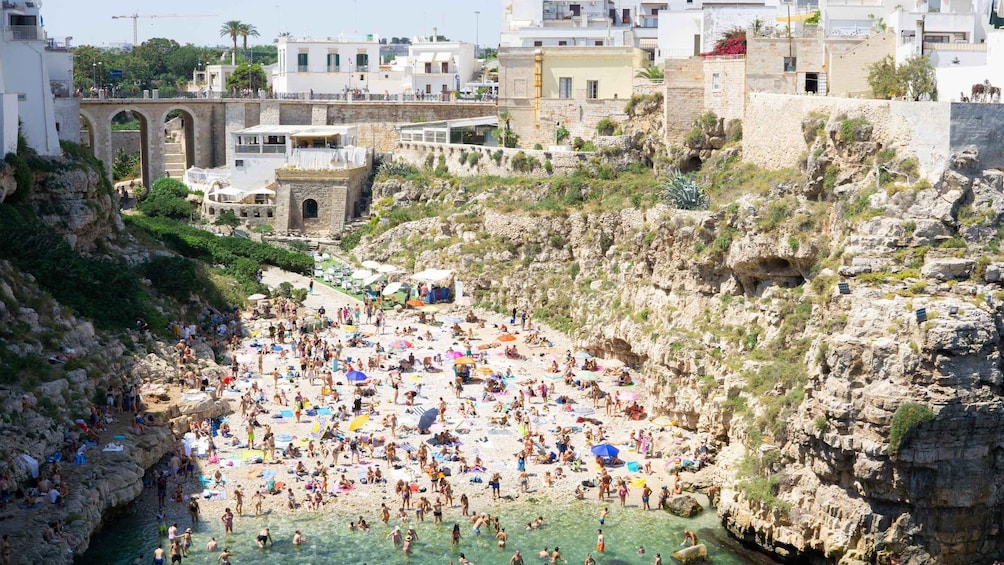 From Bari: Full-day Tour to Polignano with Street food 9hrs