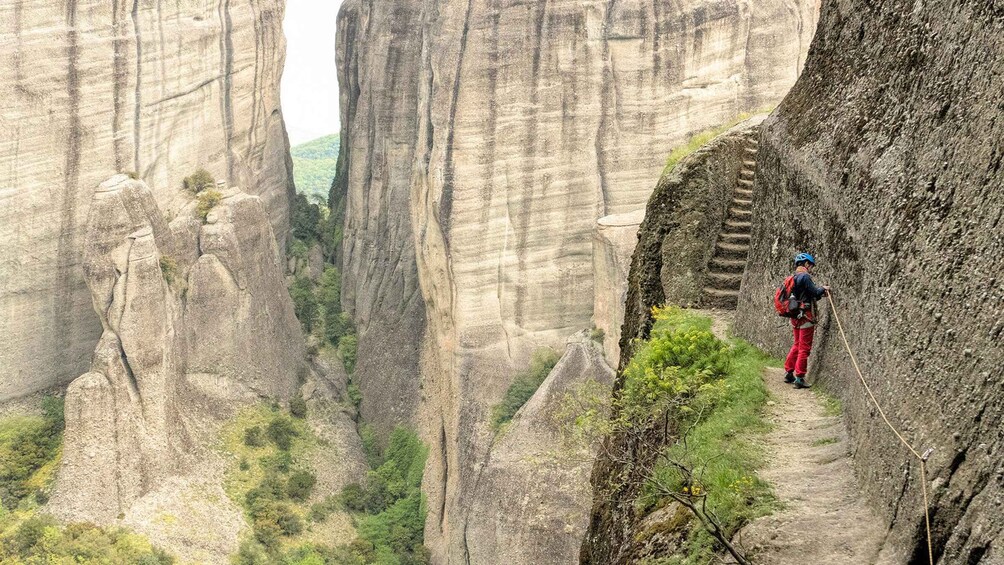 Picture 7 for Activity Kastraki: Meteora Via Cordata Hiking Tour to the Great Saint