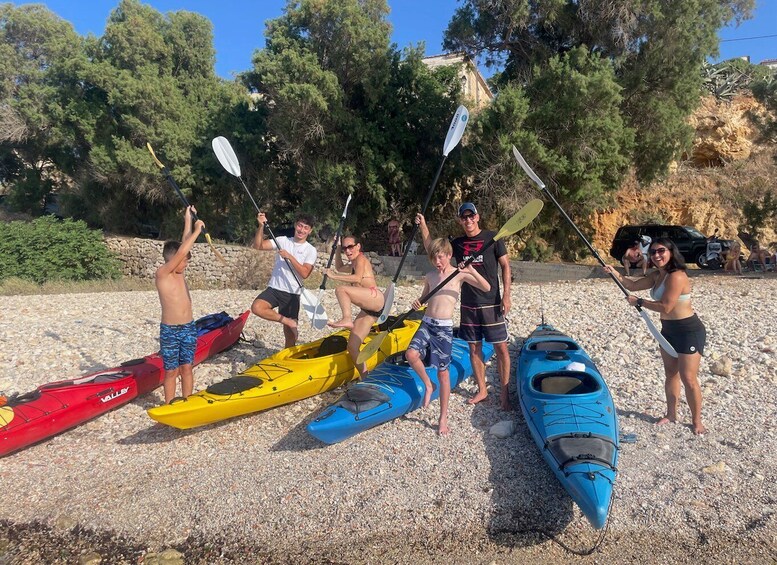 Picture 4 for Activity Chania: Morning Sea Kayak Tour Along the Coastline