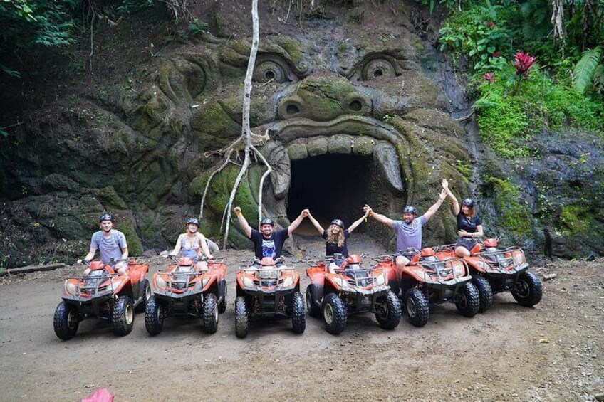 Bali ATV Quad Bike Gorilla Cave and Cretya Infinity pool