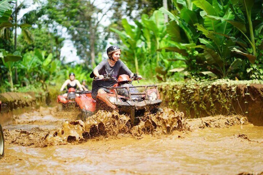 Bali Guided Atv Quad Bike and Cretya Infinity pool