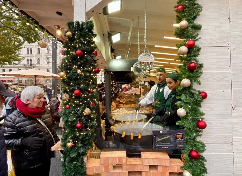 Picture 2 for Activity Budapest: Christmas Market Guided Walking Tour with Tastings