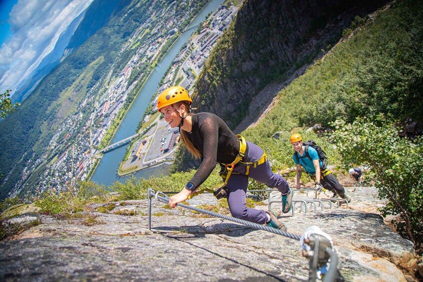 Picture 2 for Activity Mountain-climbing adventure in Mosjøen Via Ferrata