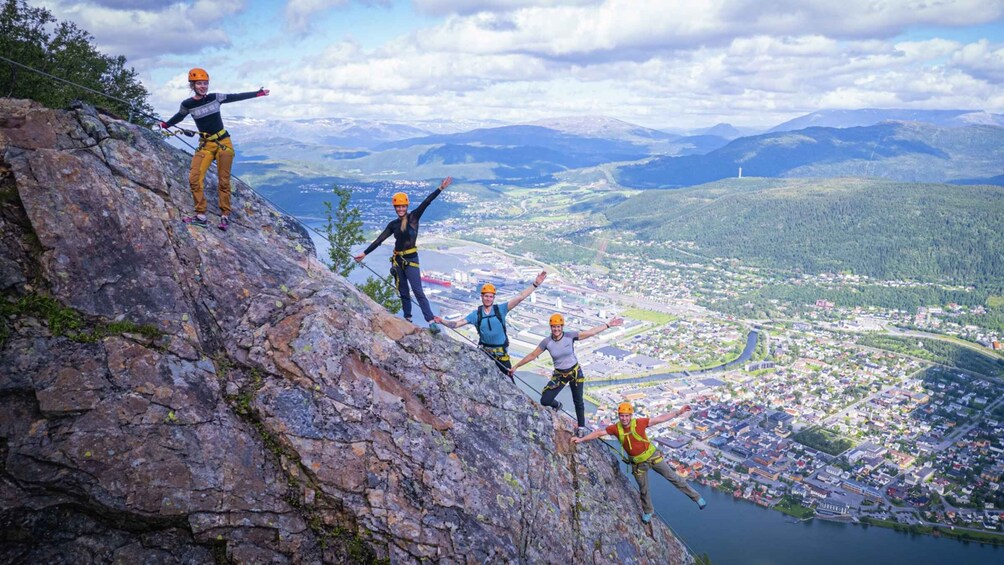 Picture 3 for Activity Mountain-climbing adventure in Mosjøen Via Ferrata