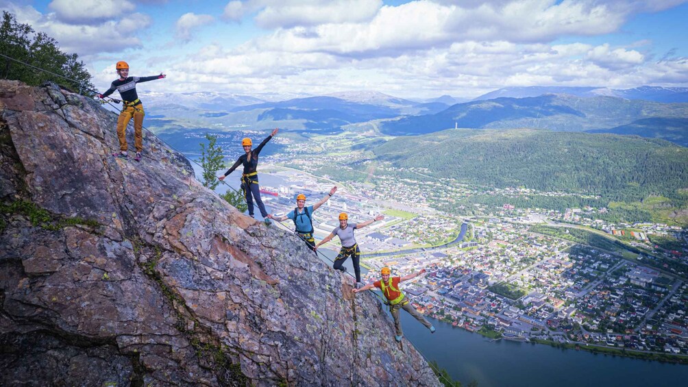 Picture 3 for Activity Mountain-climbing adventure in Mosjøen Via Ferrata