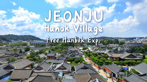 Seúl/Busan: pueblo Hanok de Jeonju con Hanbok Experience