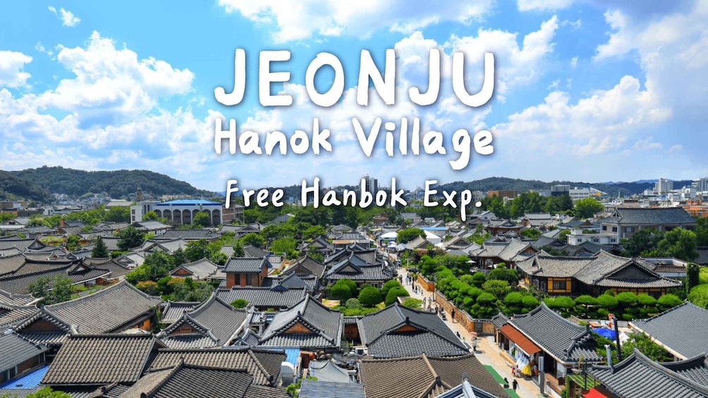 Seoul/Busan: Jeonju Hanok village with Hanbok Experience