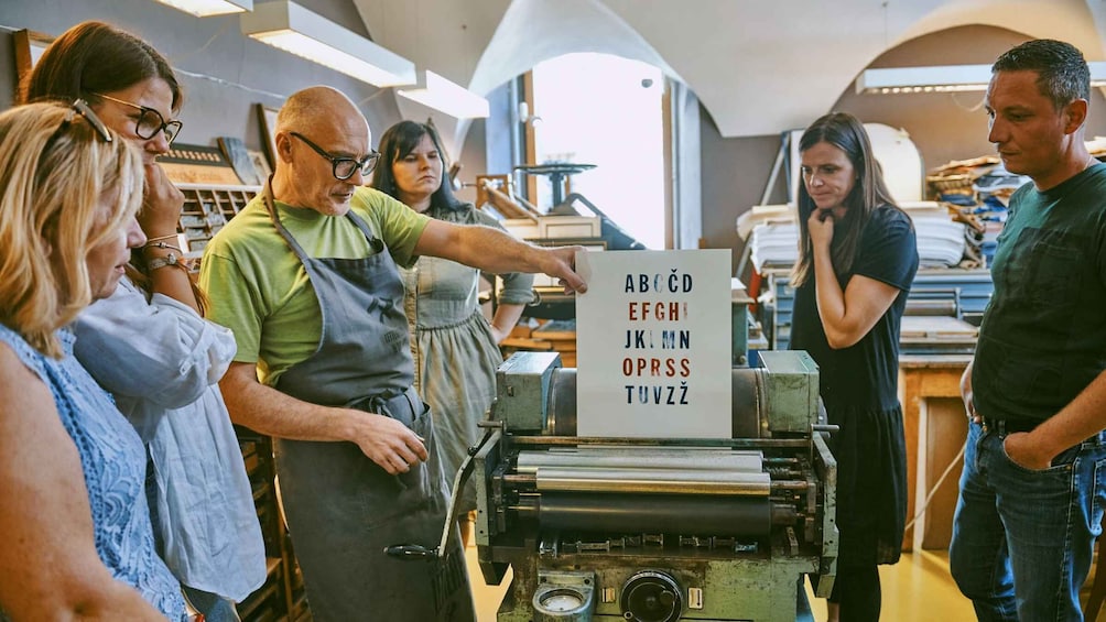 Picture 6 for Activity Ljubljana: Print a Poster in an Old Print Shop